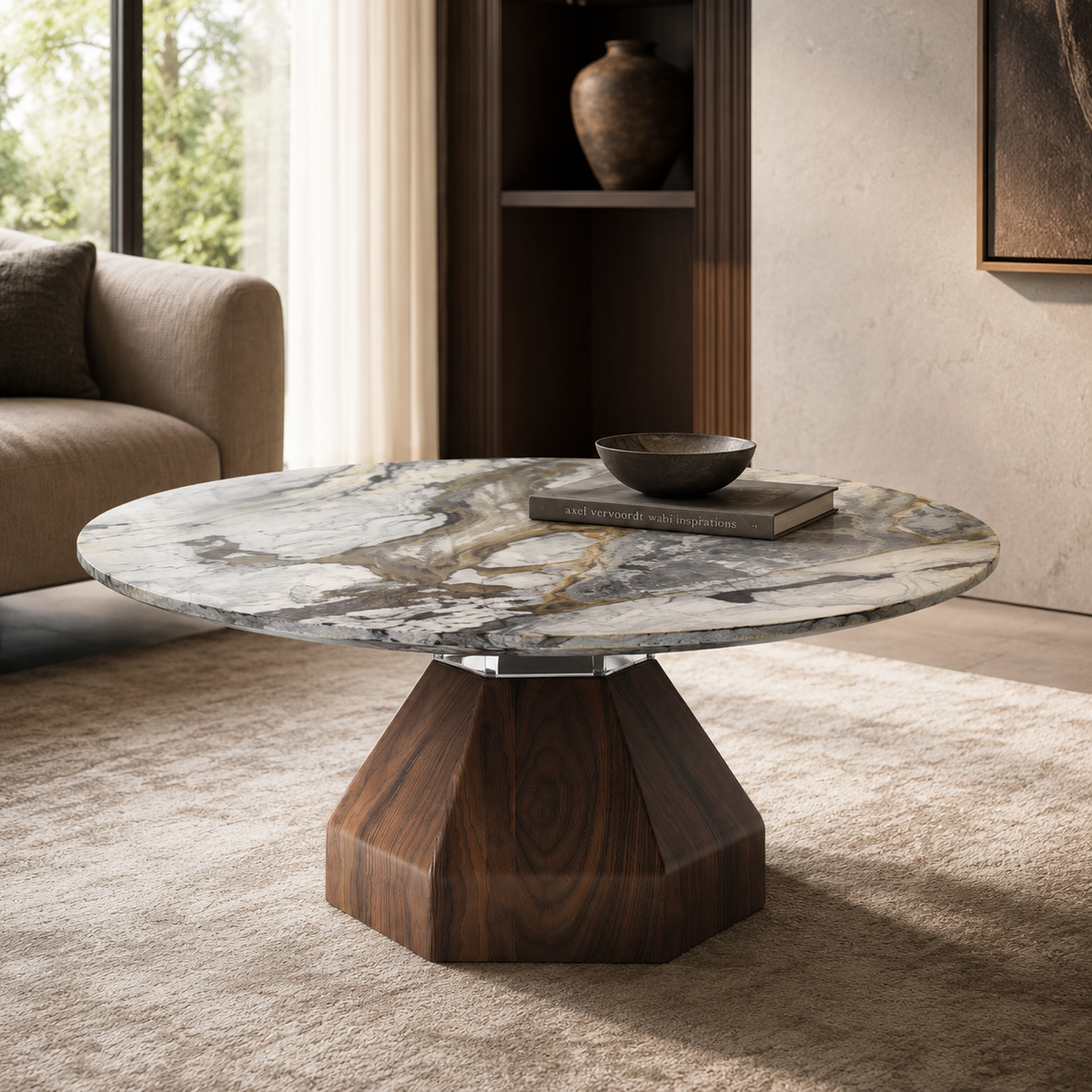 Alba Marble Coffee Table