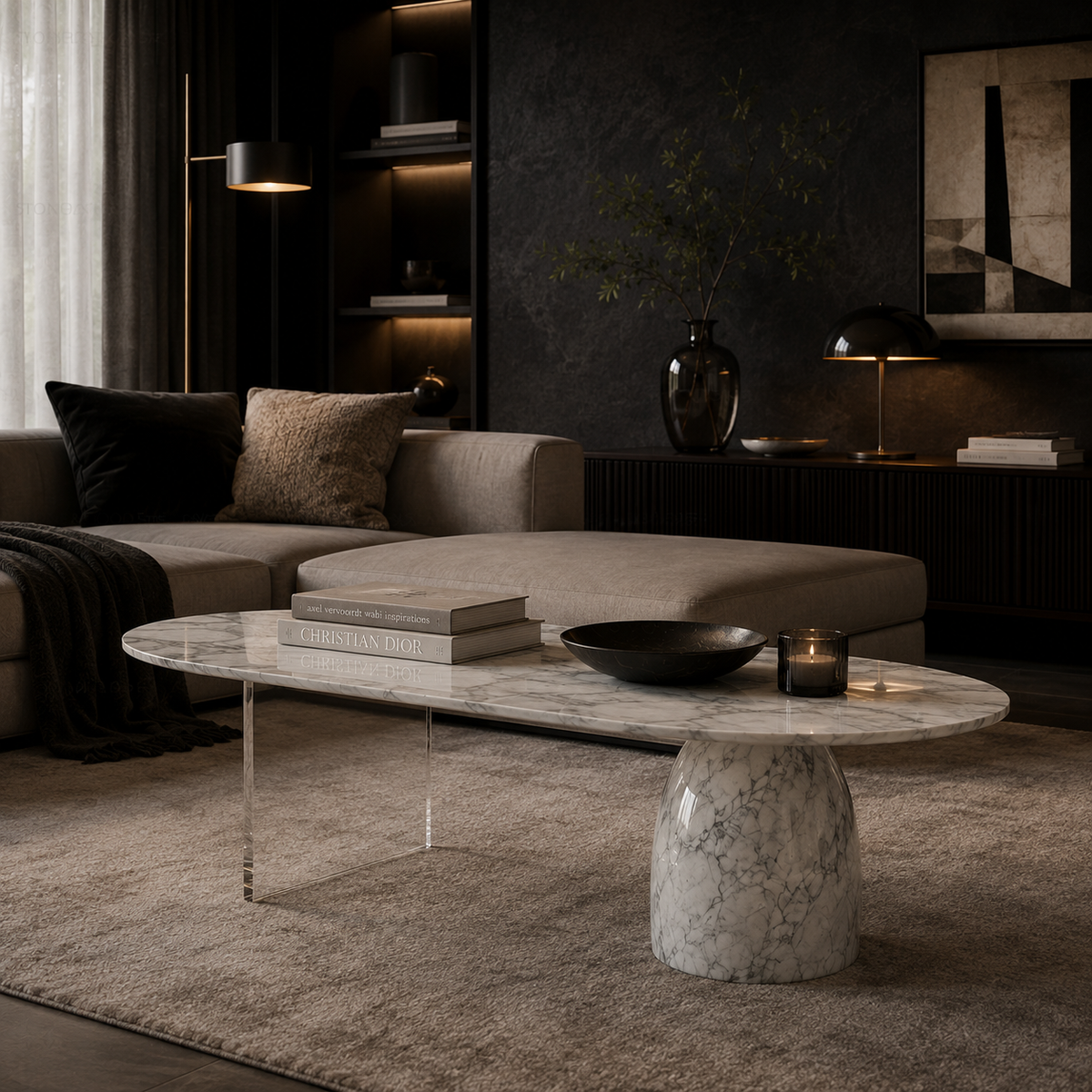 Aure Marble Coffee Table