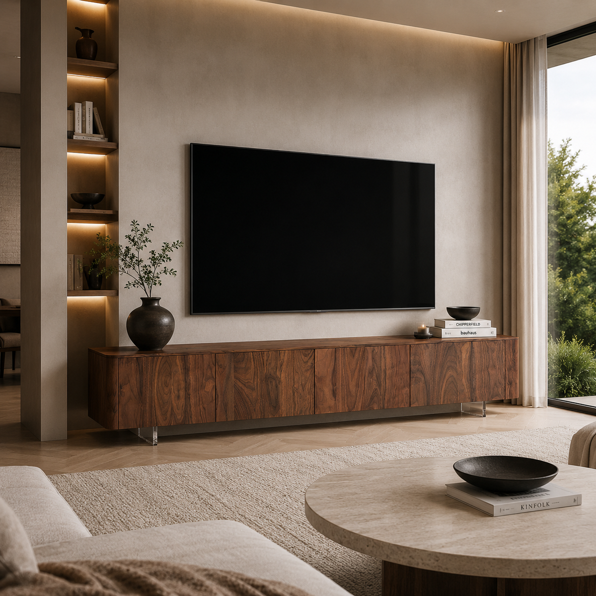 Orion Wood TV Unit
