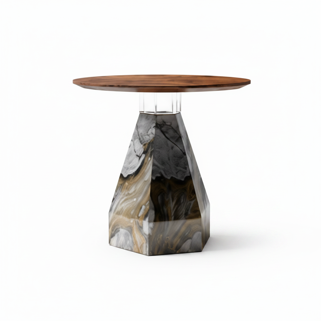 Alba Marble Side Table