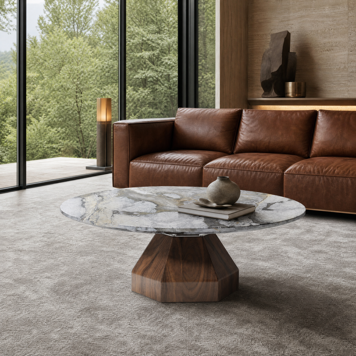 Alba Marble Coffee Table