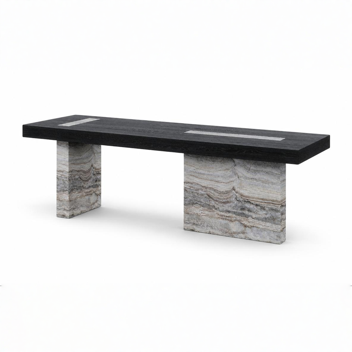 Arden Marble & Wood Dining Table