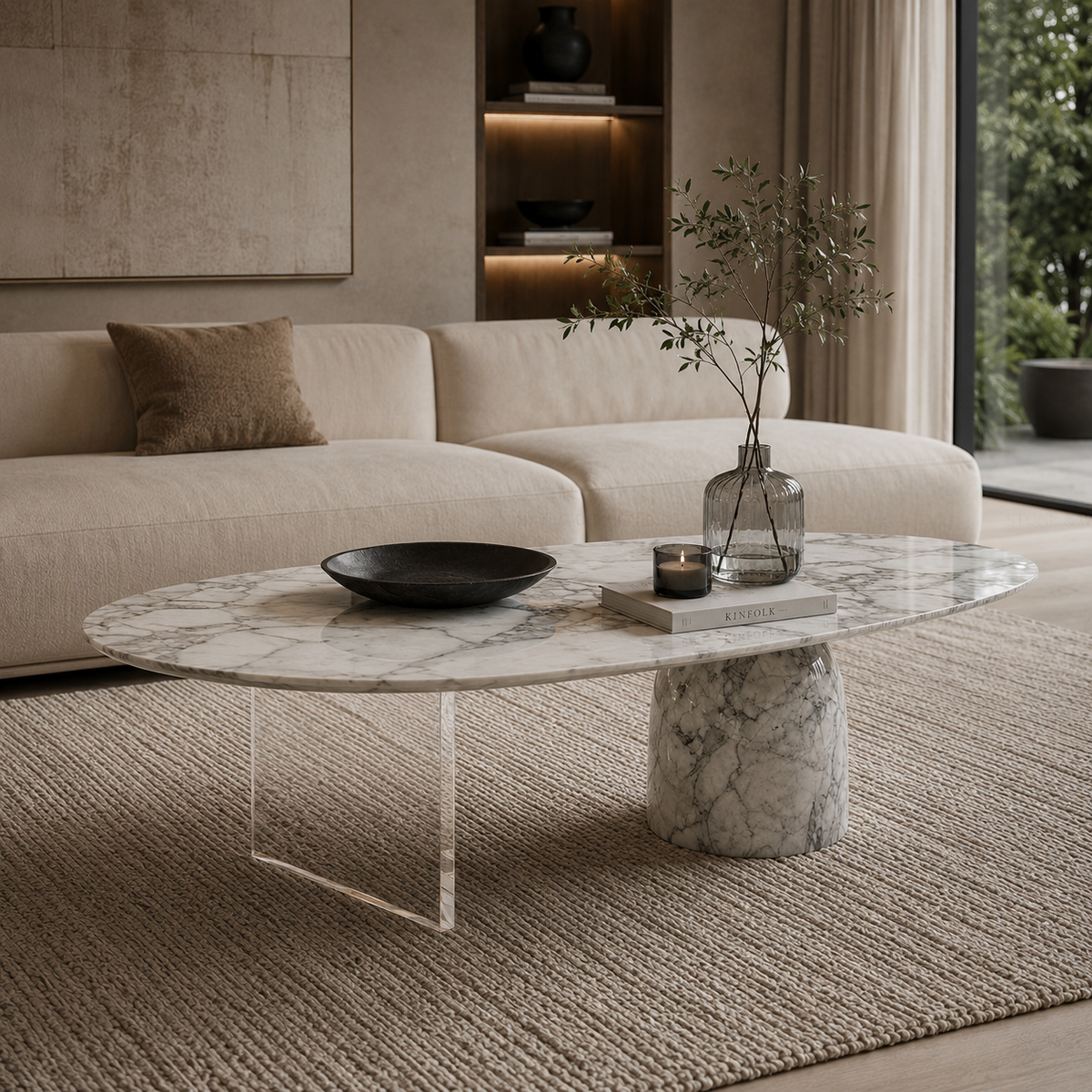 Aure Marble Coffee Table