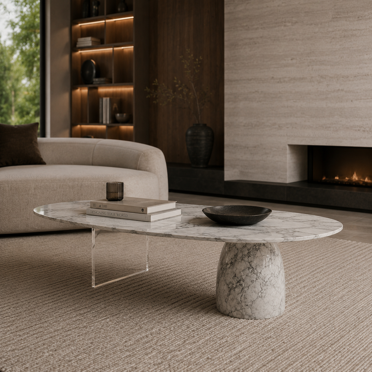 Aure Marble Coffee Table