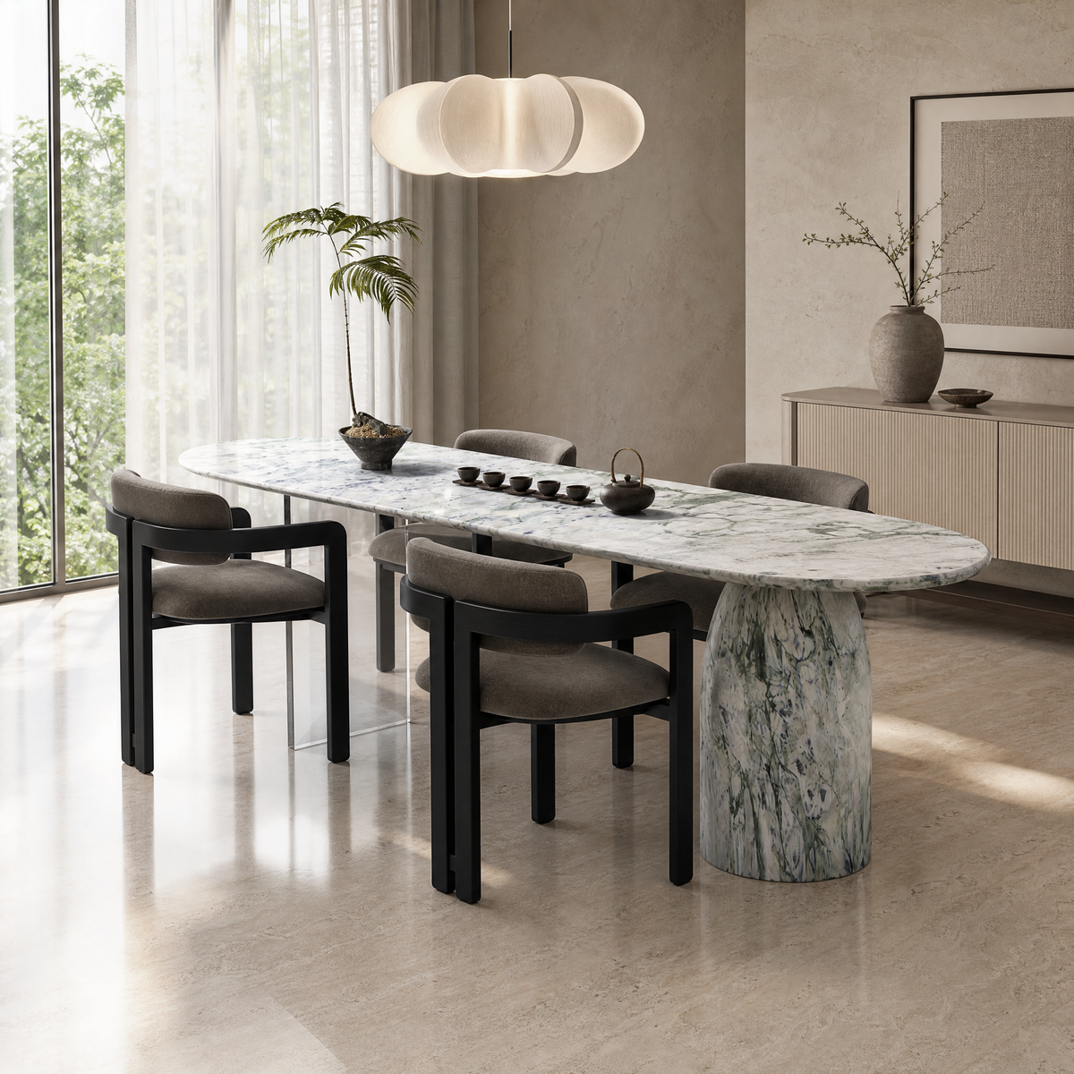 Aure Marble Dining Table