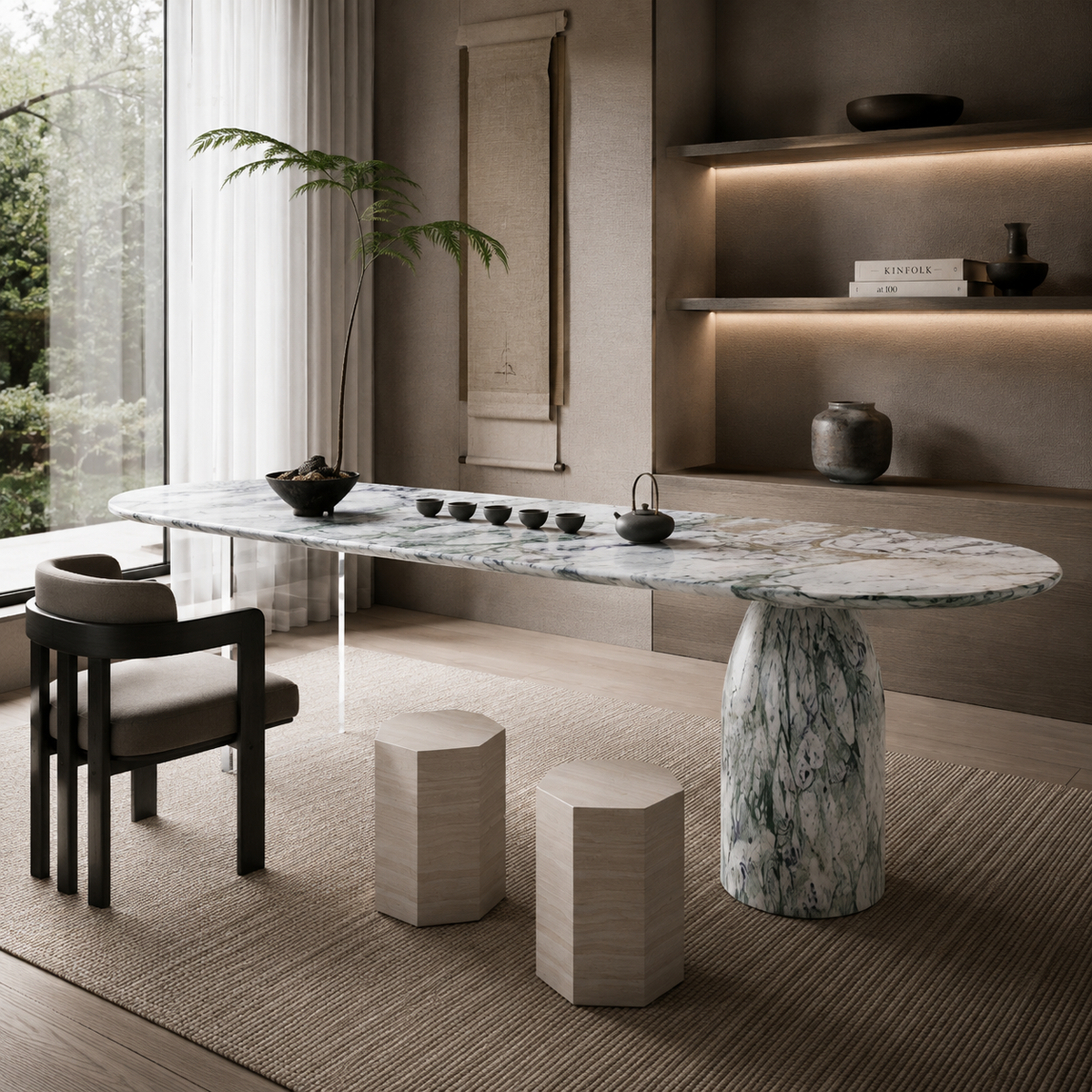 Caia Marble Table