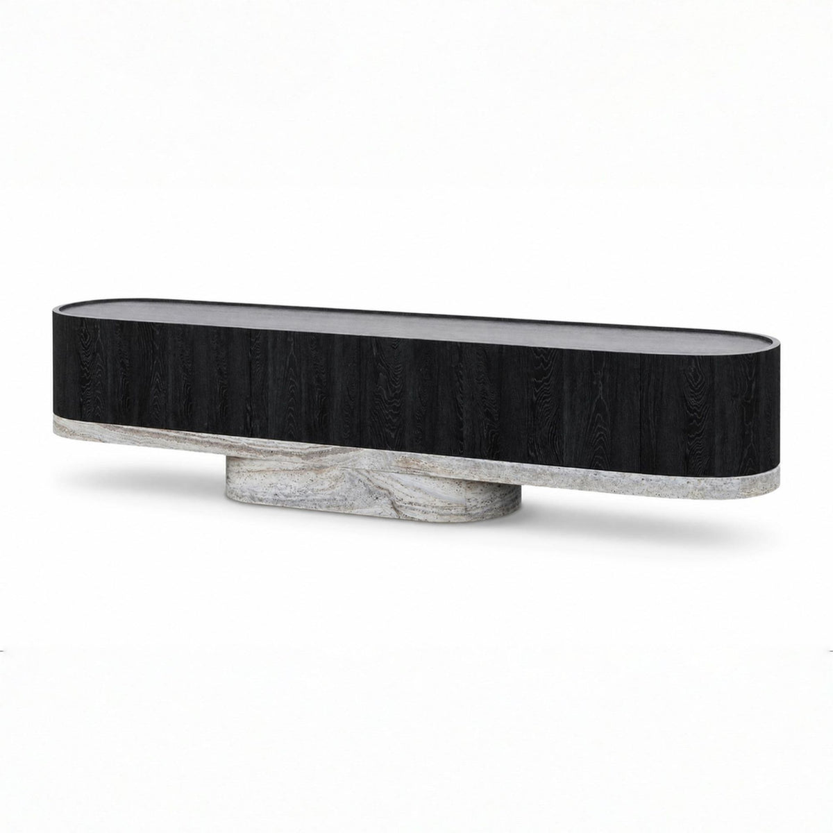 Cova Marble & Wood TV Unit