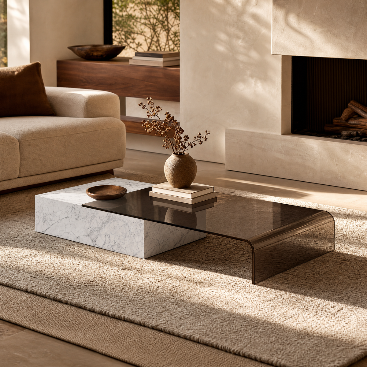 Eira Marble Coffee Table