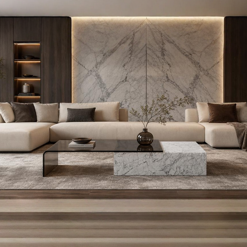 Eira Marble Coffee Table