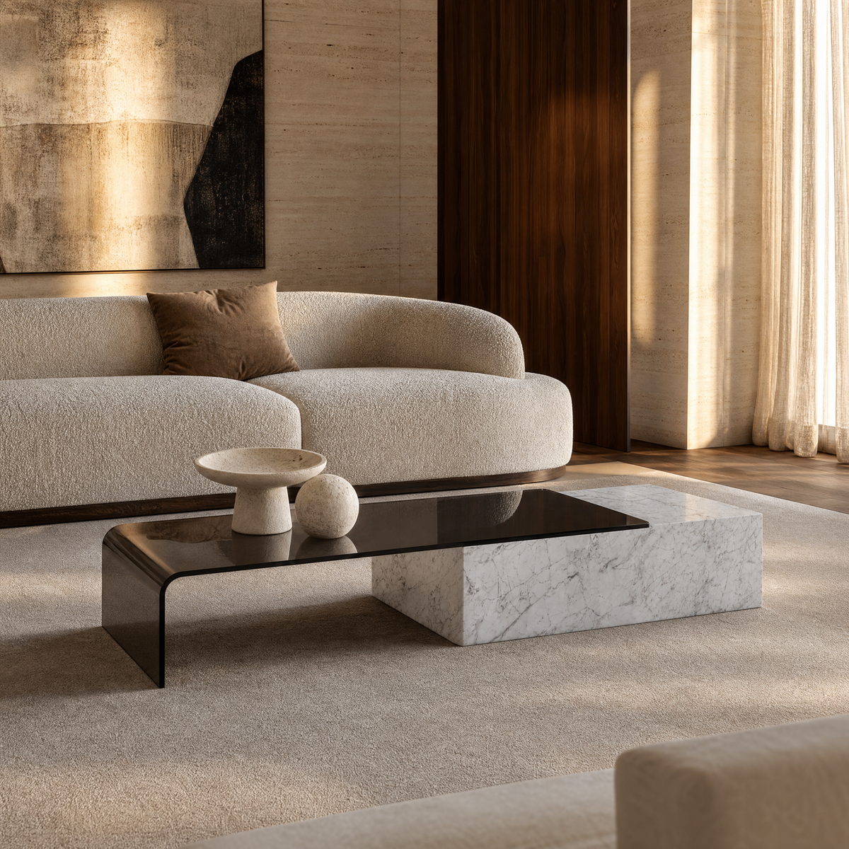 Eira Marble Coffee Table