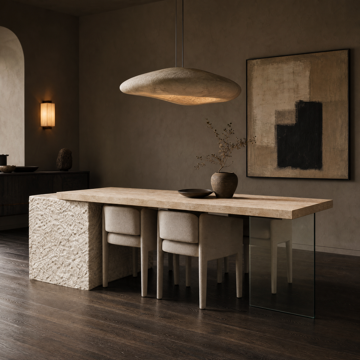 Laurent Marble Dining Table