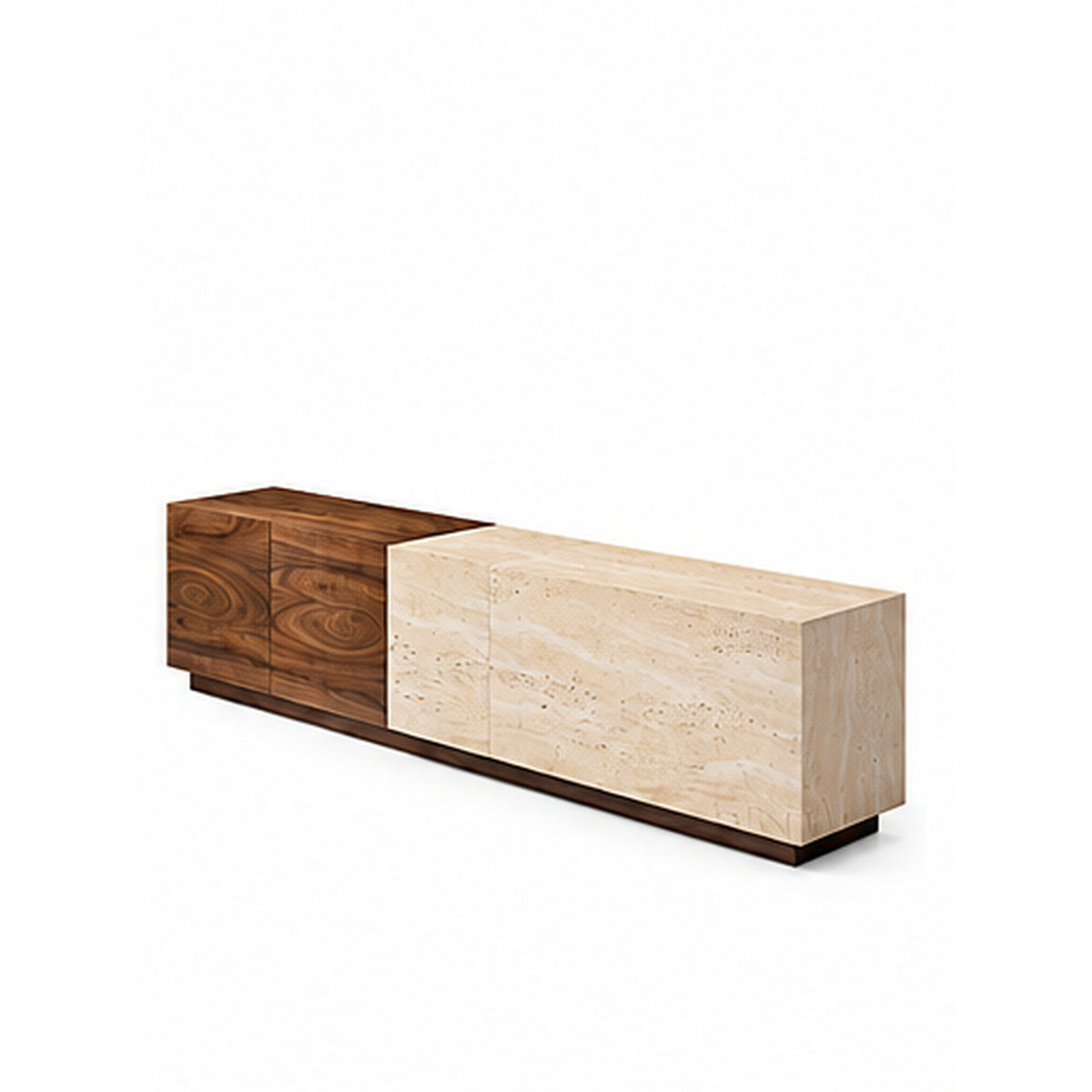 Linea Marble & Wood TV Unit