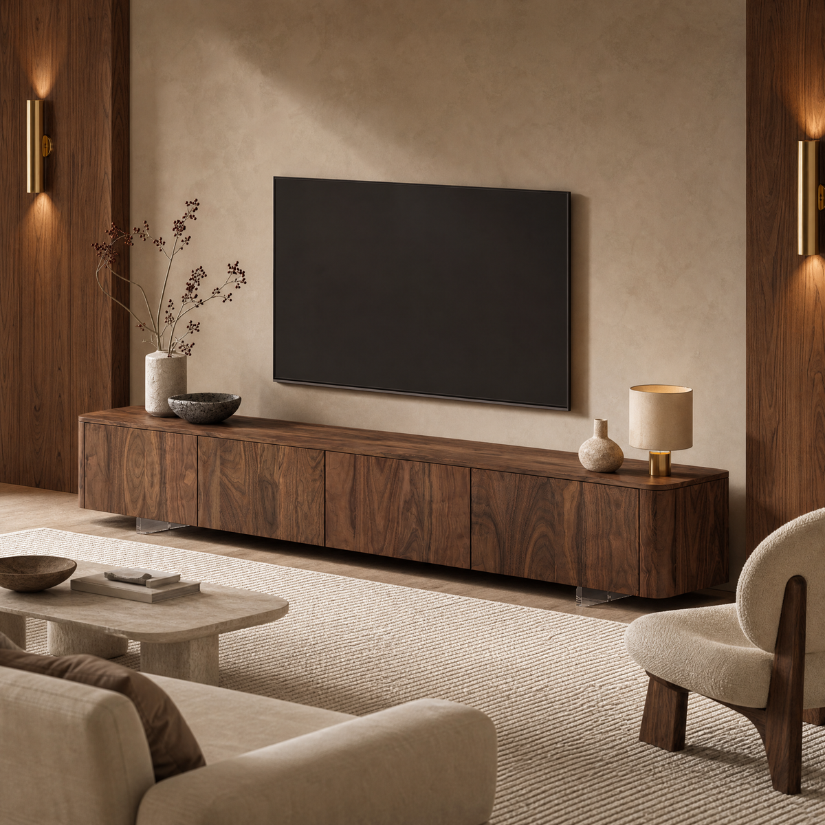 Orion Wood TV Unit