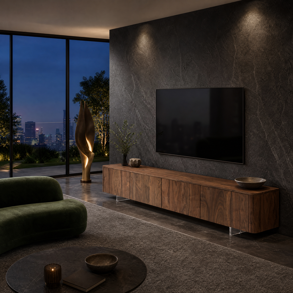 Orion Wood TV Unit