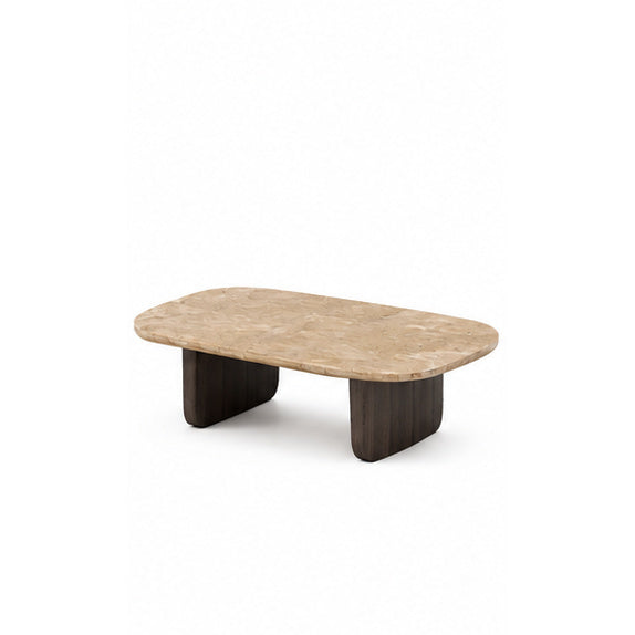 Riva Marble & Wood Coffee Table