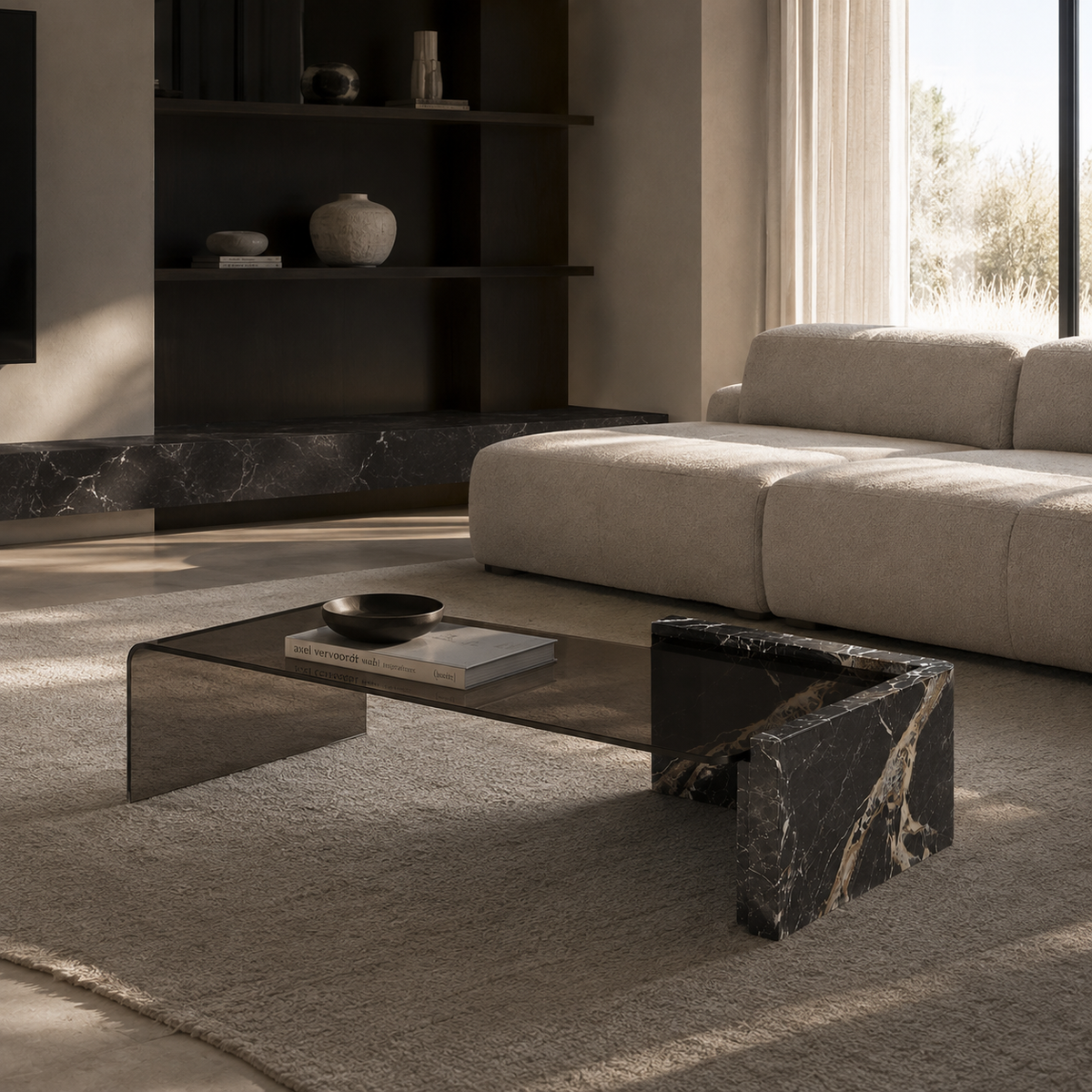 Sable Marble Coffee Table