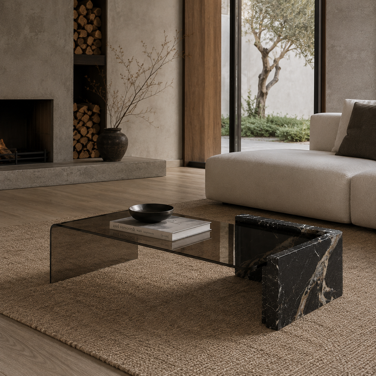Sable Marble Coffee Table