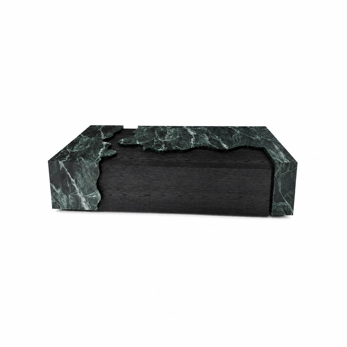 Vale Marble & Wood Coffee Table