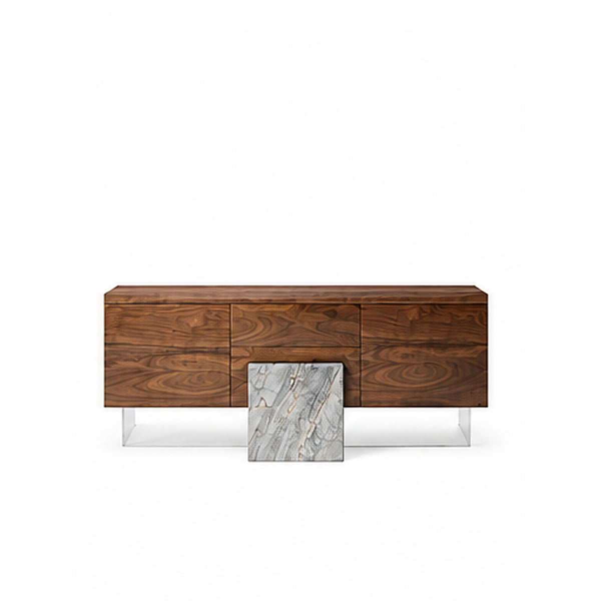 Valen Marble & Wood TV Unit