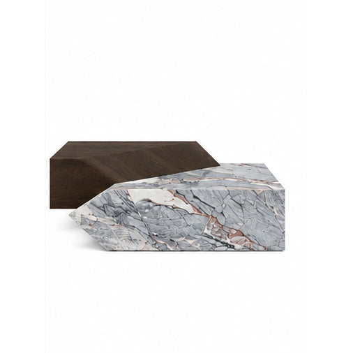 Soren Marble & Wood Coffee Table
