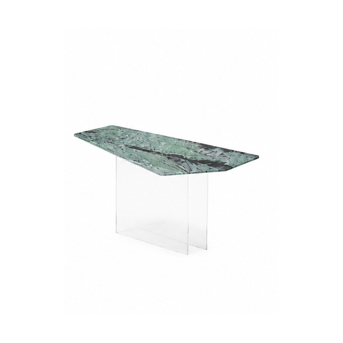 Verde Green Marble Console Table