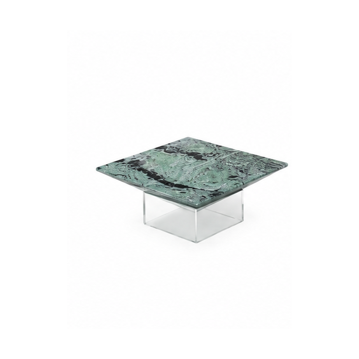 Verde Green Marble Square Coffee Table