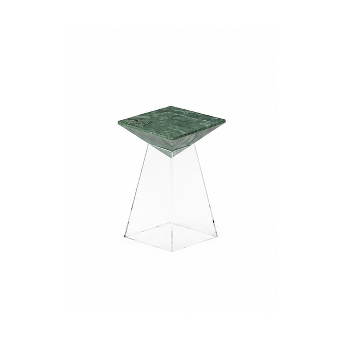 Verde Green Marble Side Table